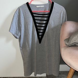 Womens oversized tee